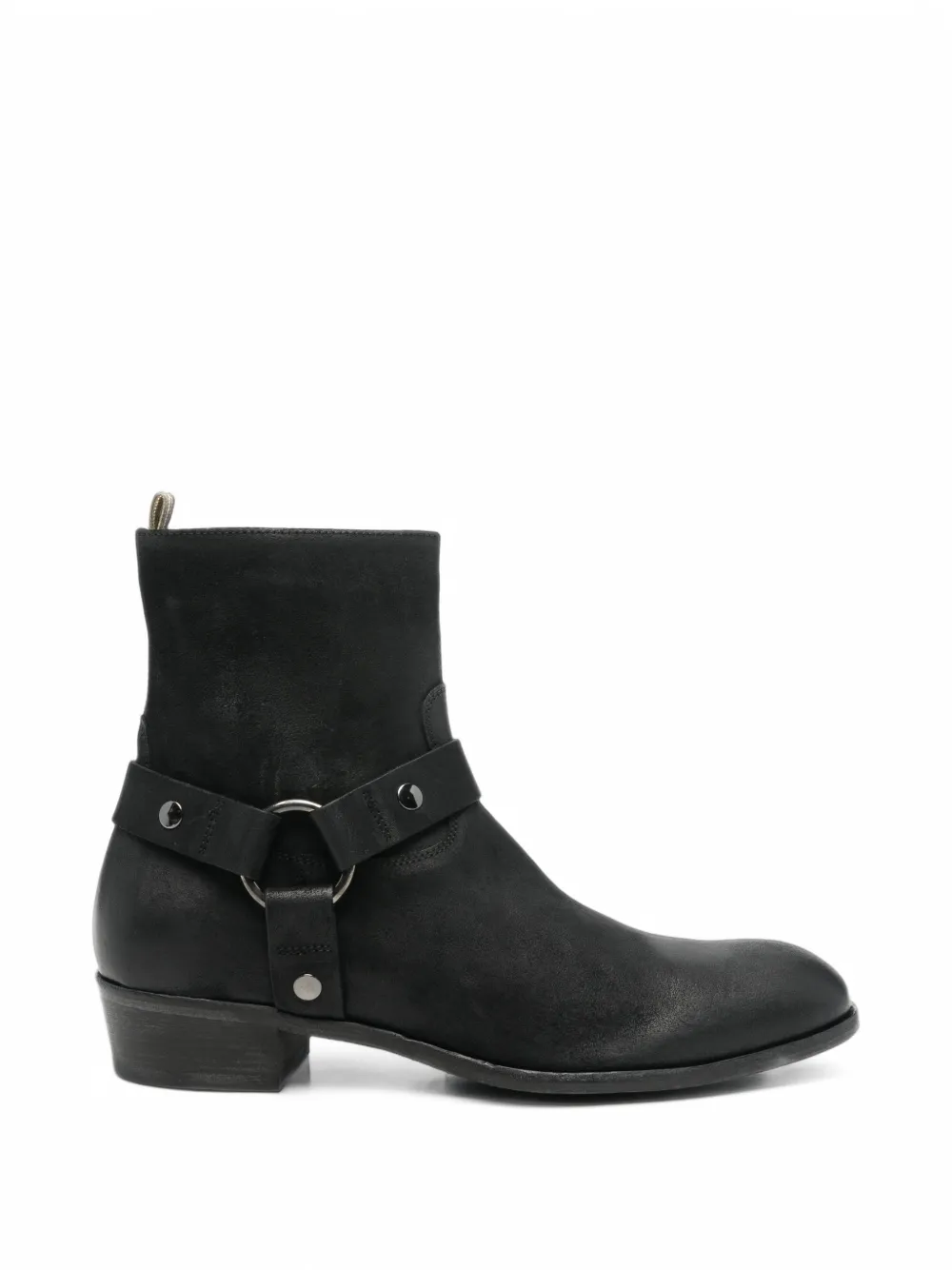 Officine Creative Monegal harness leather boots - Nero