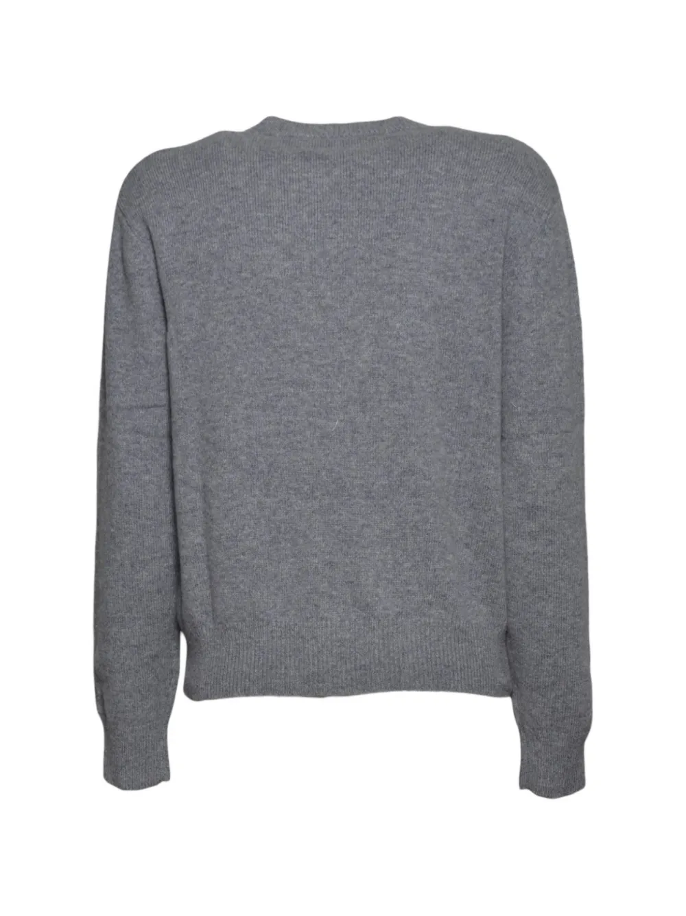 MC2 Saint Barth Kids Kyla Jr. St. Moritz heart-intarsia sweater Grijs