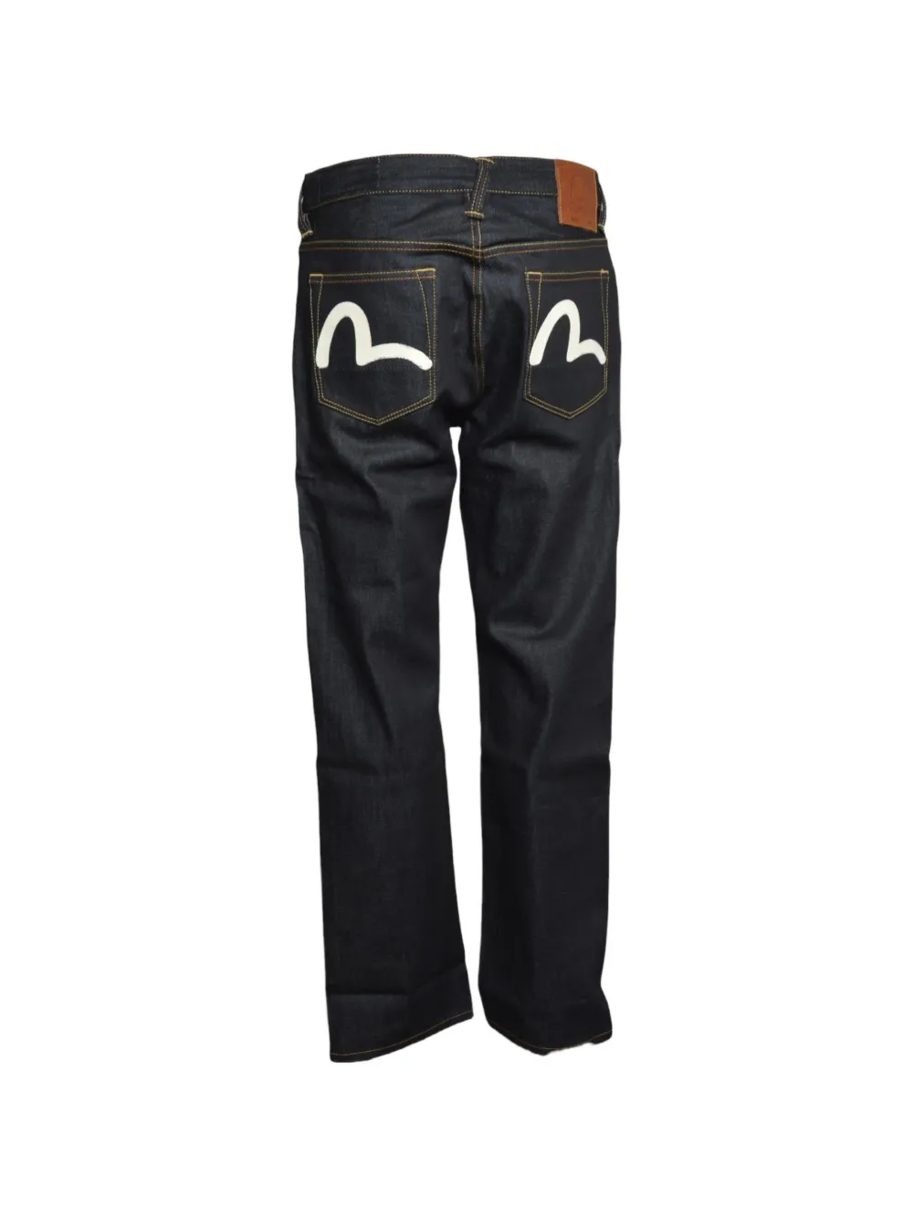 EVISU Seagull-print jeans Blauw
