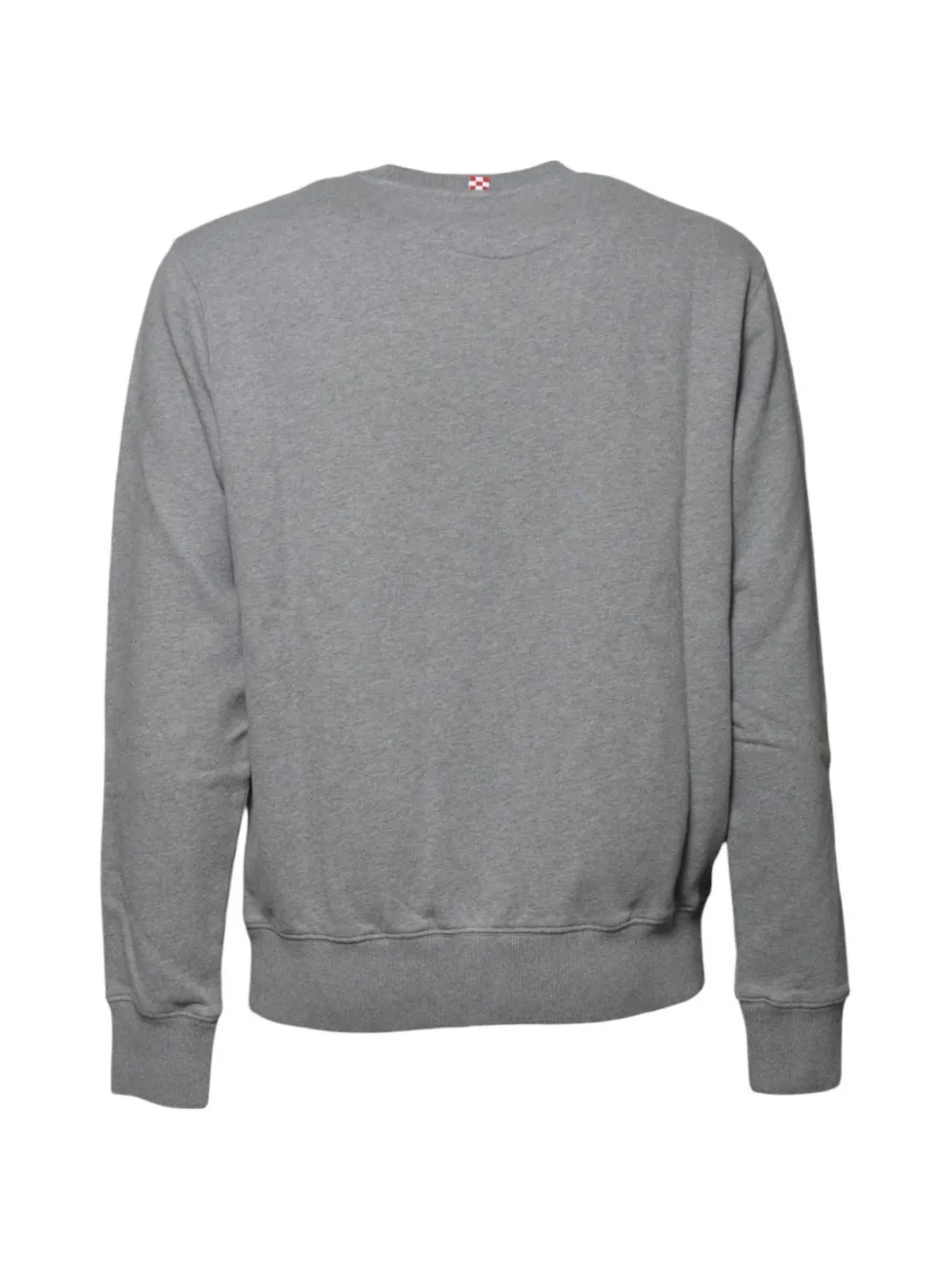 MC2 Saint Barth grey Soho cotton sweatshirt with St. Barth print Grijs