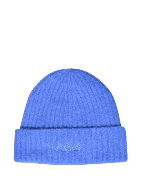 MC2 Saint Barth royal blue Wengen alpaca blend beanie hat