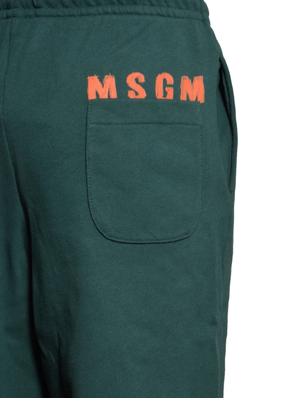 MSGM Kids logo-print track pants Groen