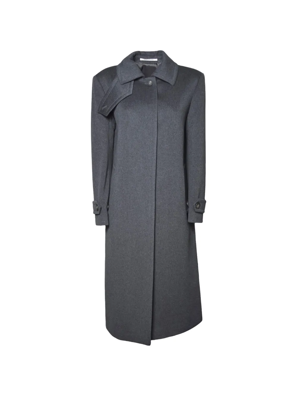 Tagliatore Bethany storm-flap coat Grijs