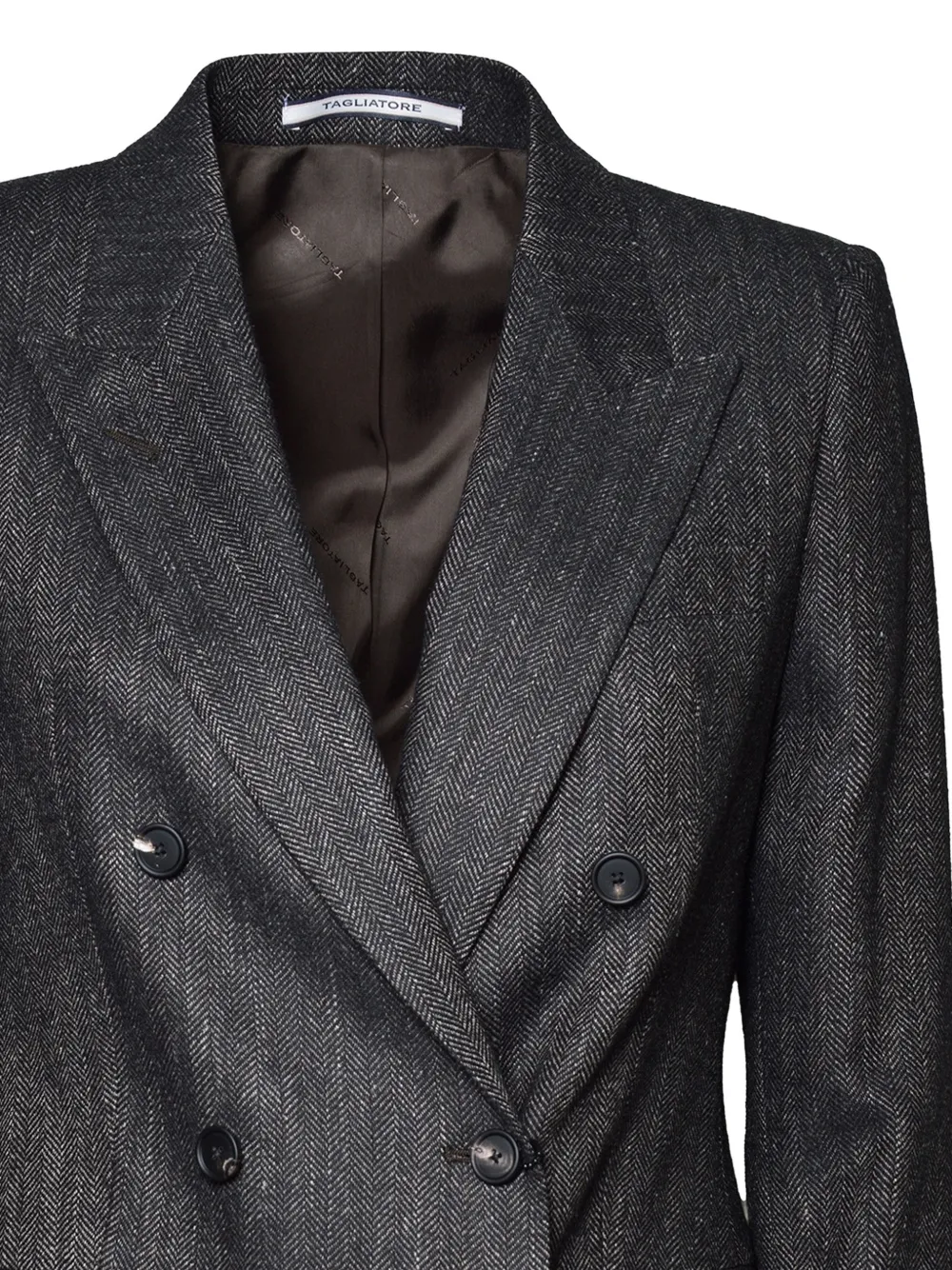 Tagliatore Parisian double-breasted jacket Bruin