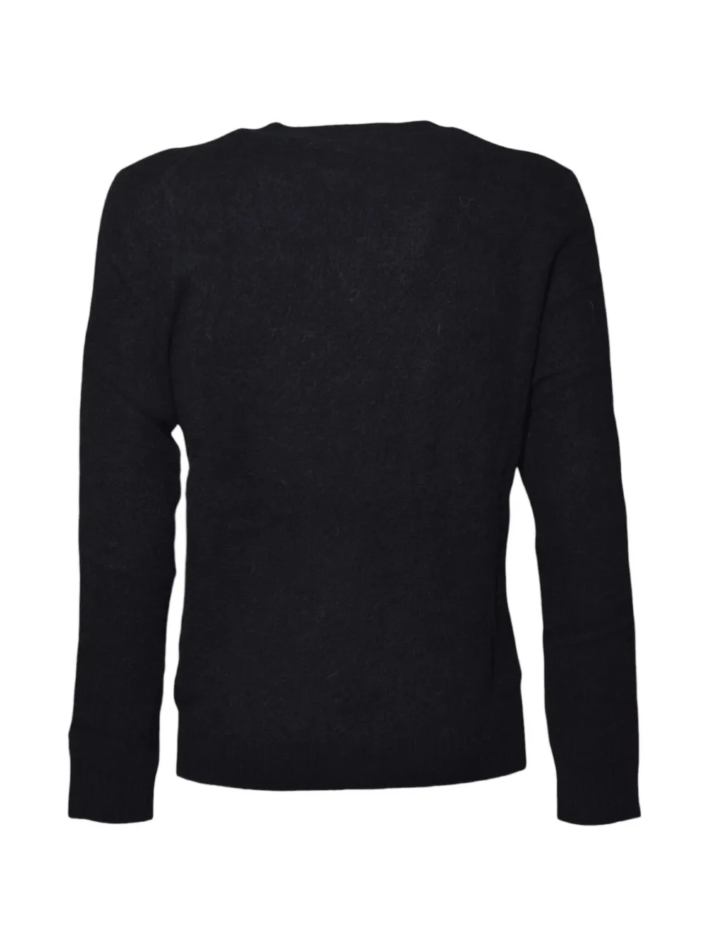 MC2 Saint Barth crew-neck ribbed-trim sweater Zwart