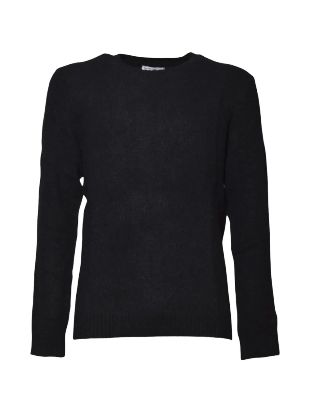 MC2 Saint Barth crew-neck ribbed-trim sweater Zwart