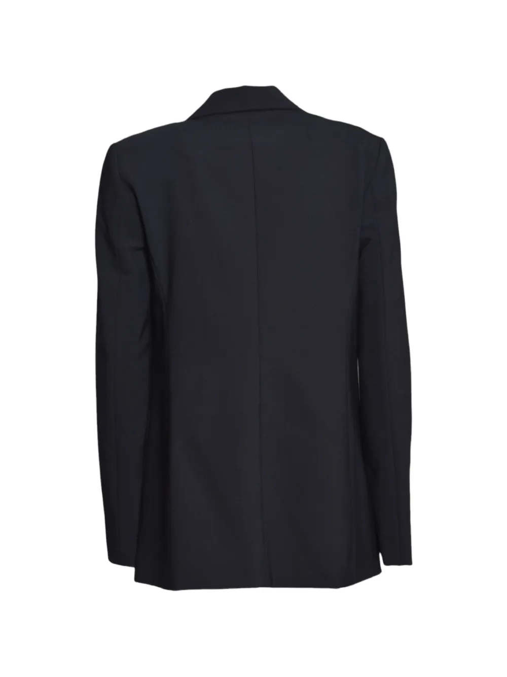 ASPESI notch-lapel single-breasted blazer Zwart