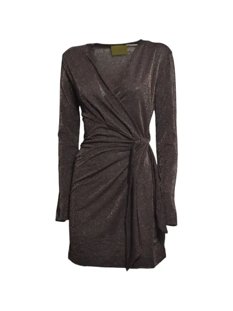 MOMONÌ Skelda draped mini dress