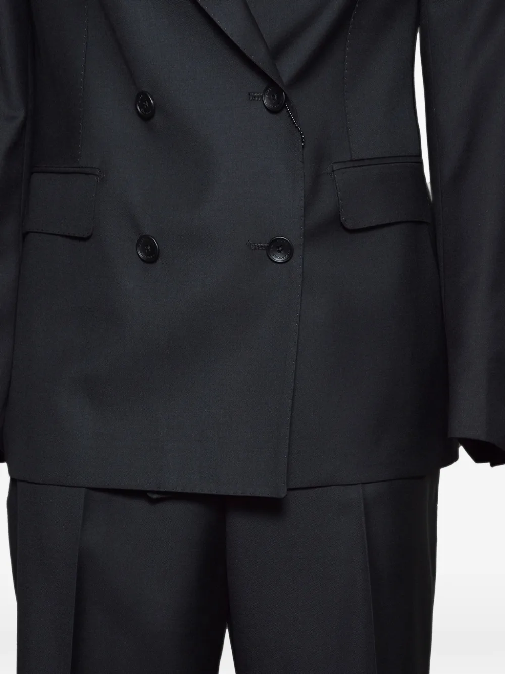 Tagliatore Parisian double-breasted suit Zwart