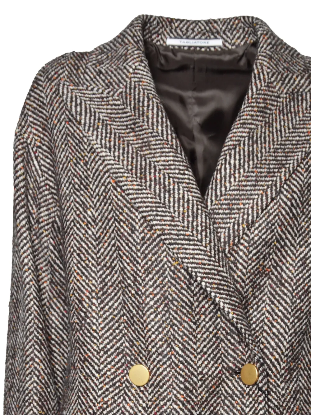 Tagliatore Linden double-breasted coat Grijs