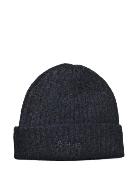 MC2 Saint Barth black alpaca Wengen beanie