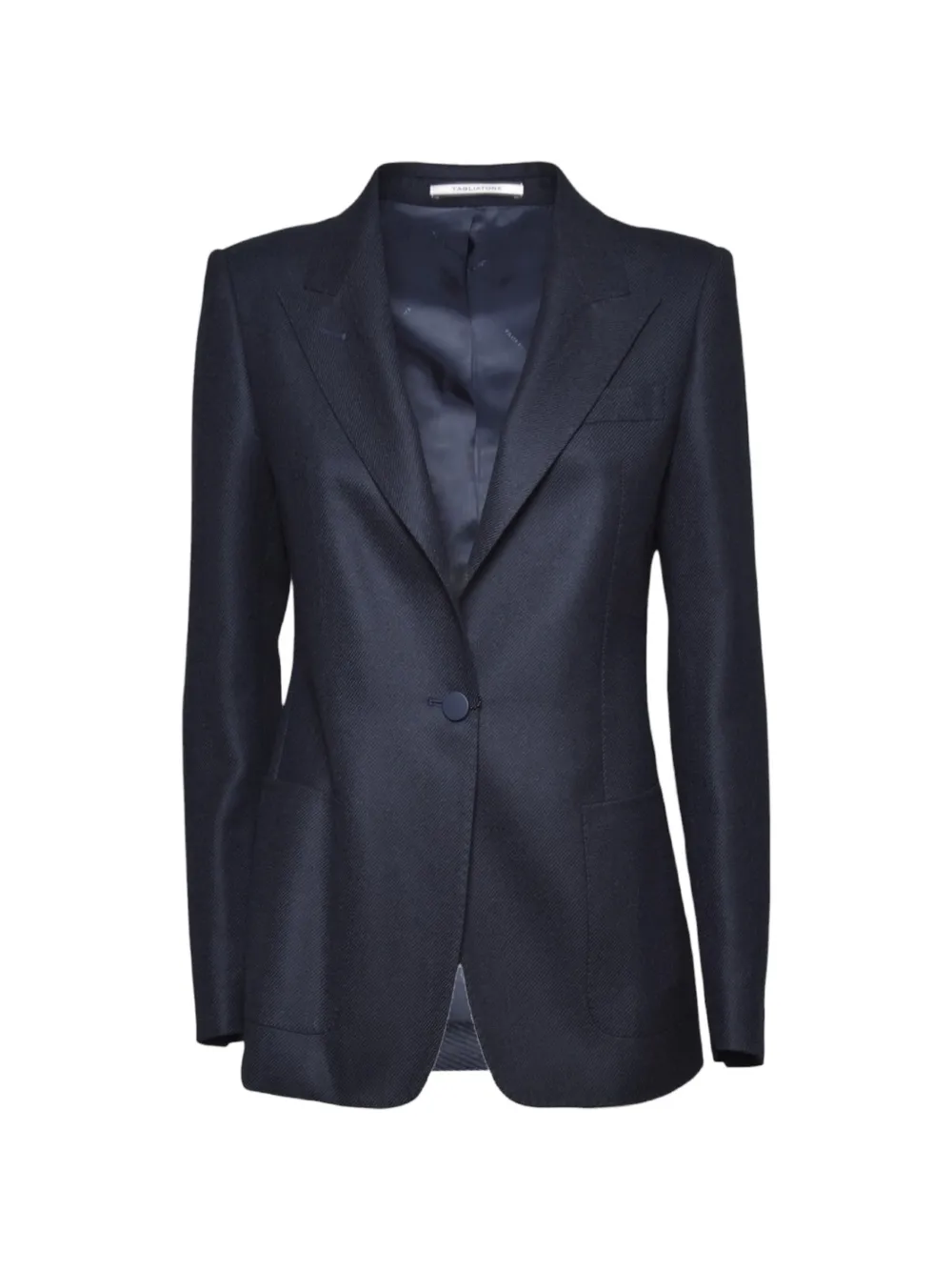 Tagliatore Parisian peak-lapel single-breasted blazer Blauw