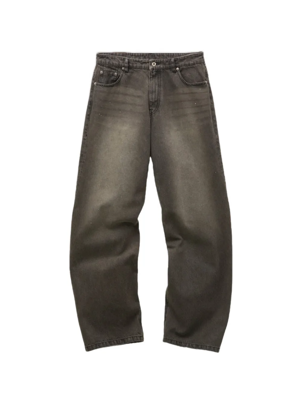COOR washed-effect loose-leg jeans Bruin