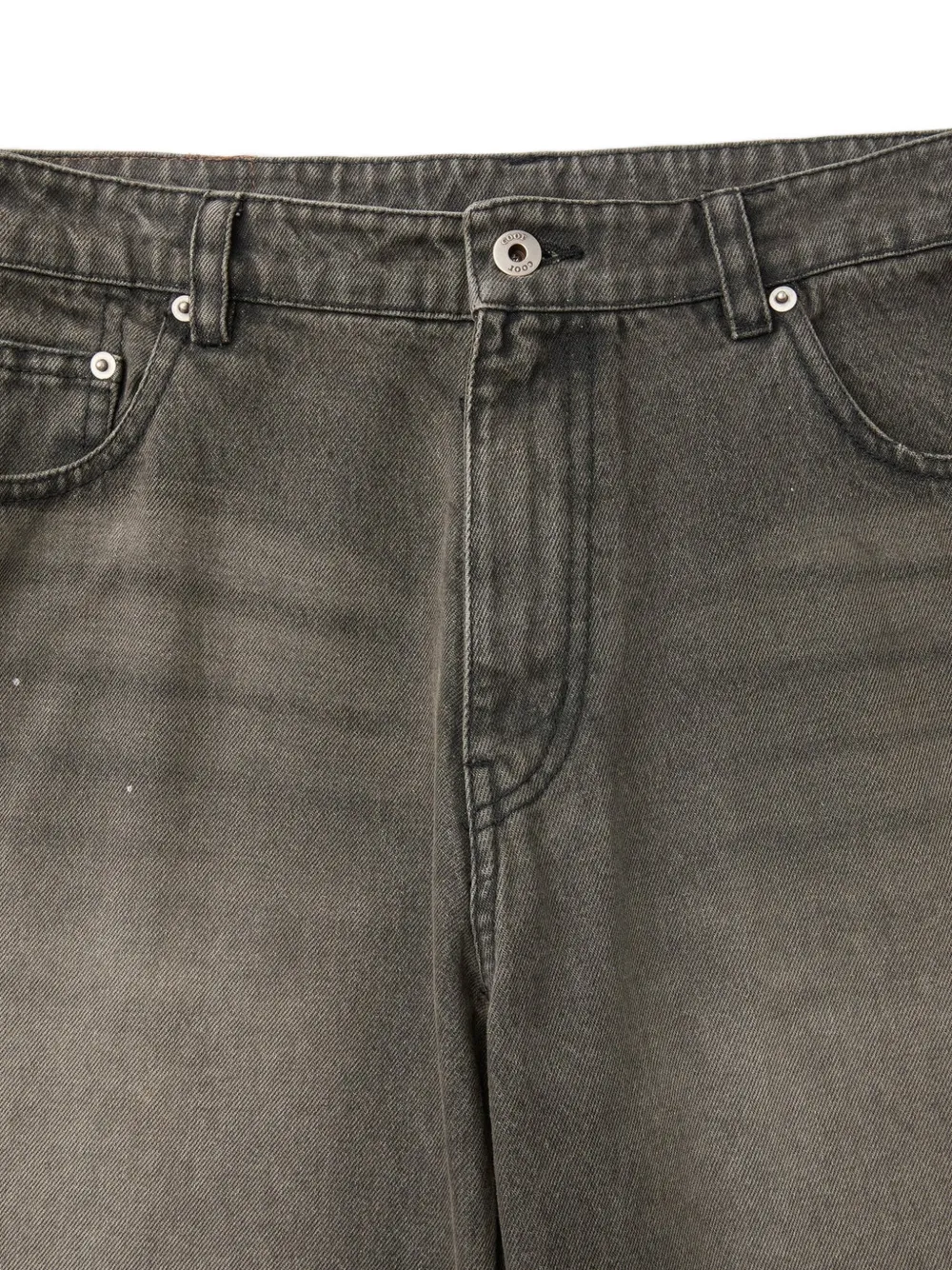 COOR washed-effect loose-leg jeans Bruin