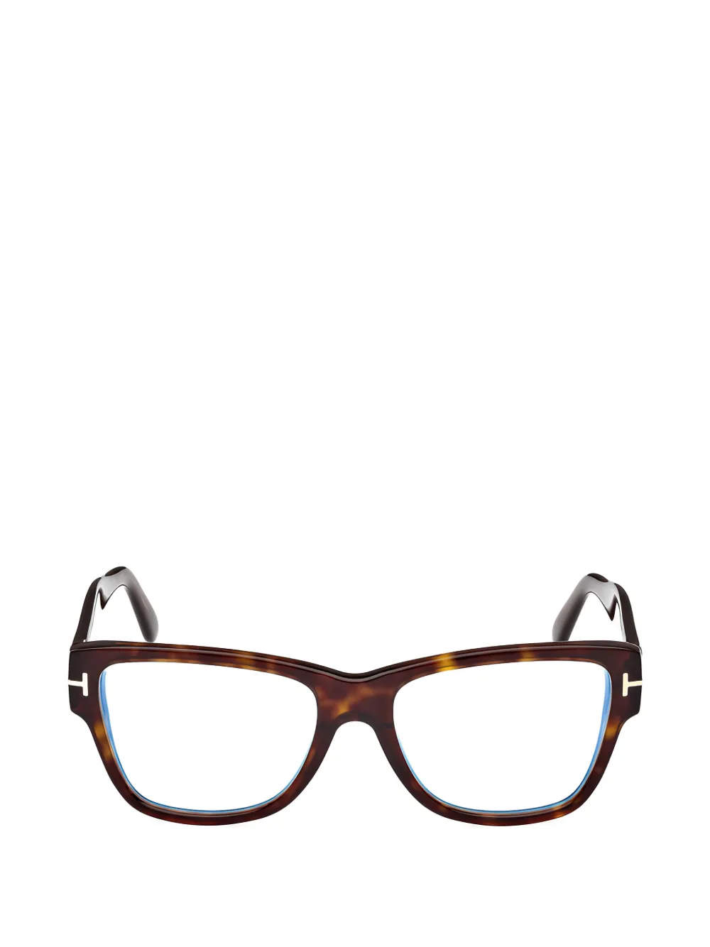 TOM FORD Eyewear square-frame glasses - Marrone