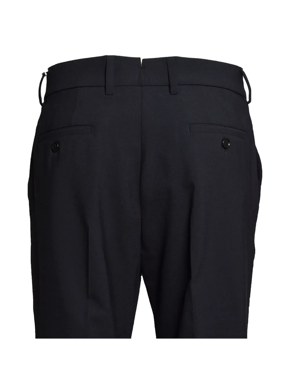 ASPESI pressed-crease tailored trousers Zwart