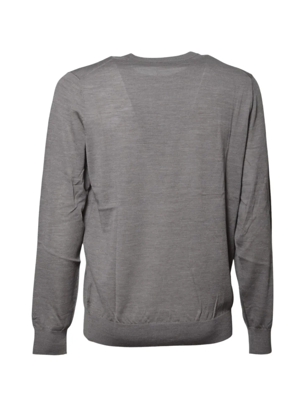 MC2 Saint Barth Beige Regent merino wool crewneck sweater