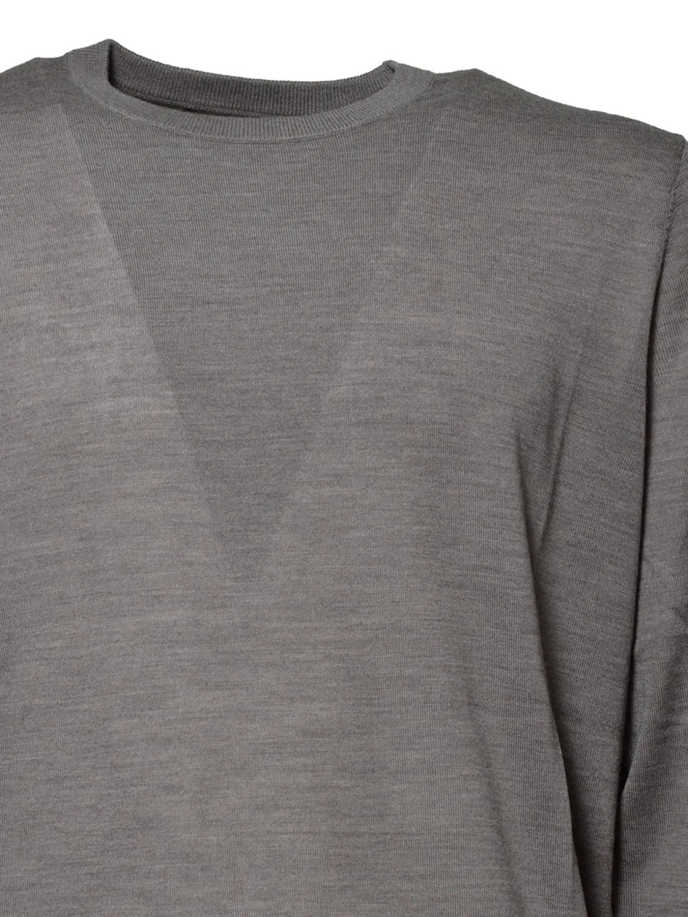 MC2 Saint Barth Beige Regent merino wool crewneck sweater