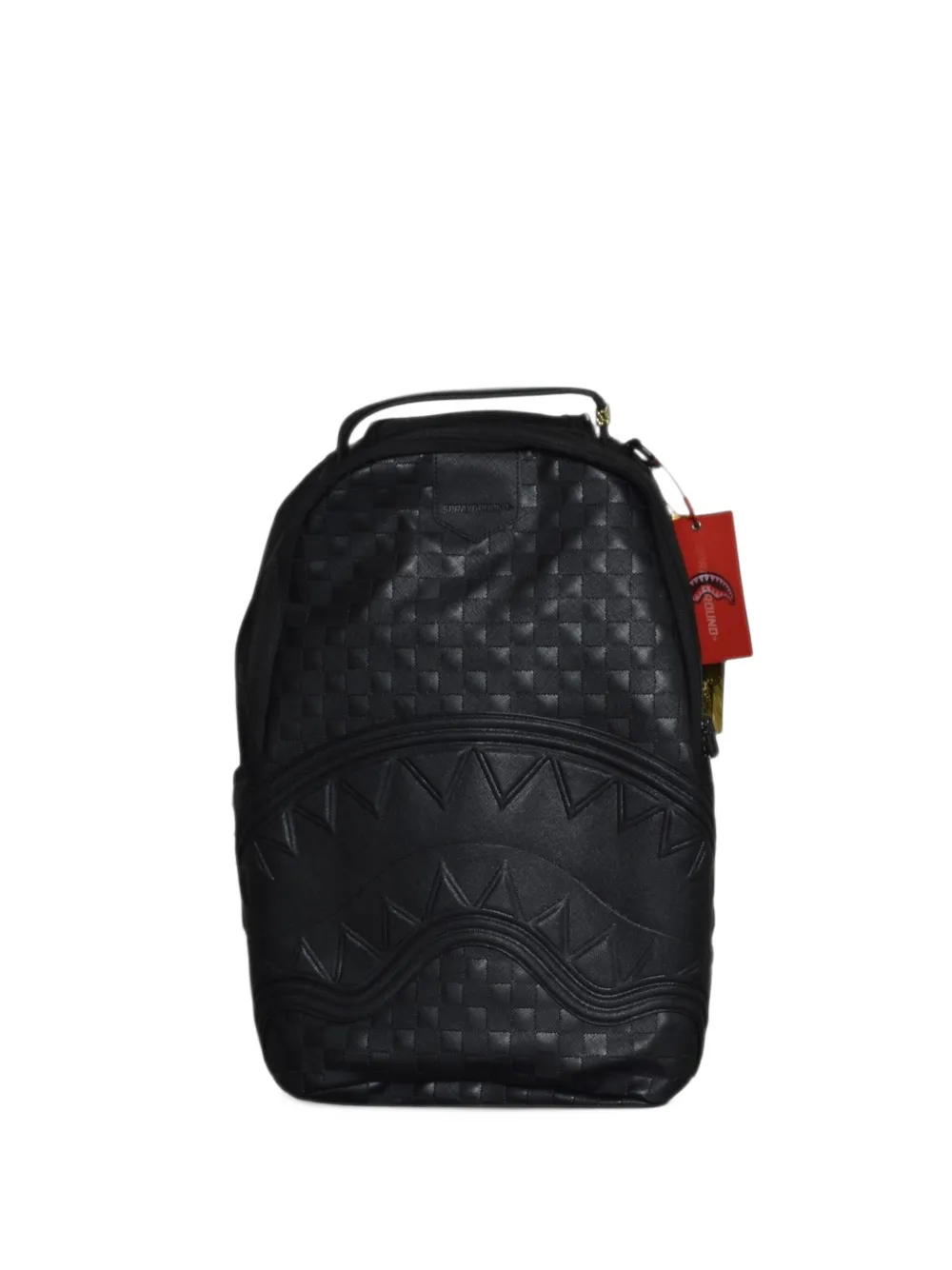 Sprayground The Ghost Maison Checked Backpack In Black