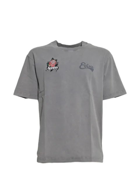 EVISU  Osaka Rose and Seagull print t-shirt