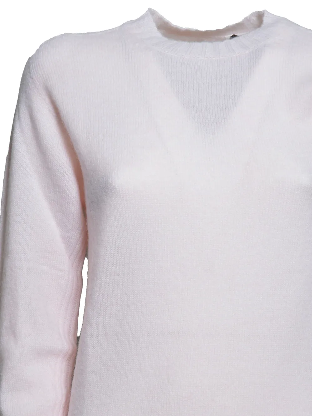 SOLOTRE cut-out detail sweater Roze