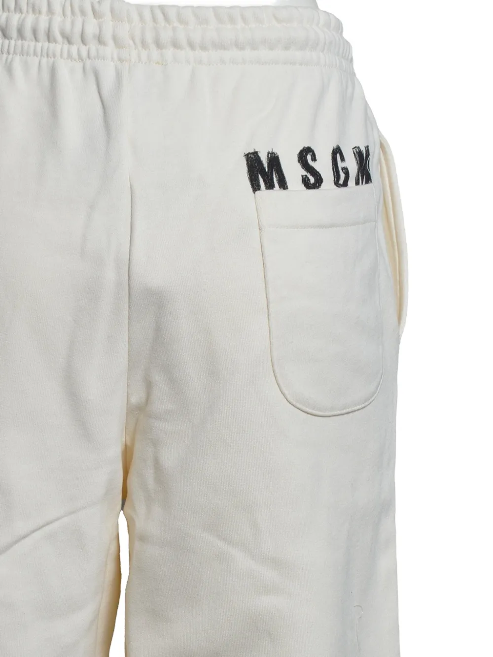MSGM Kids logo-print track pants Wit