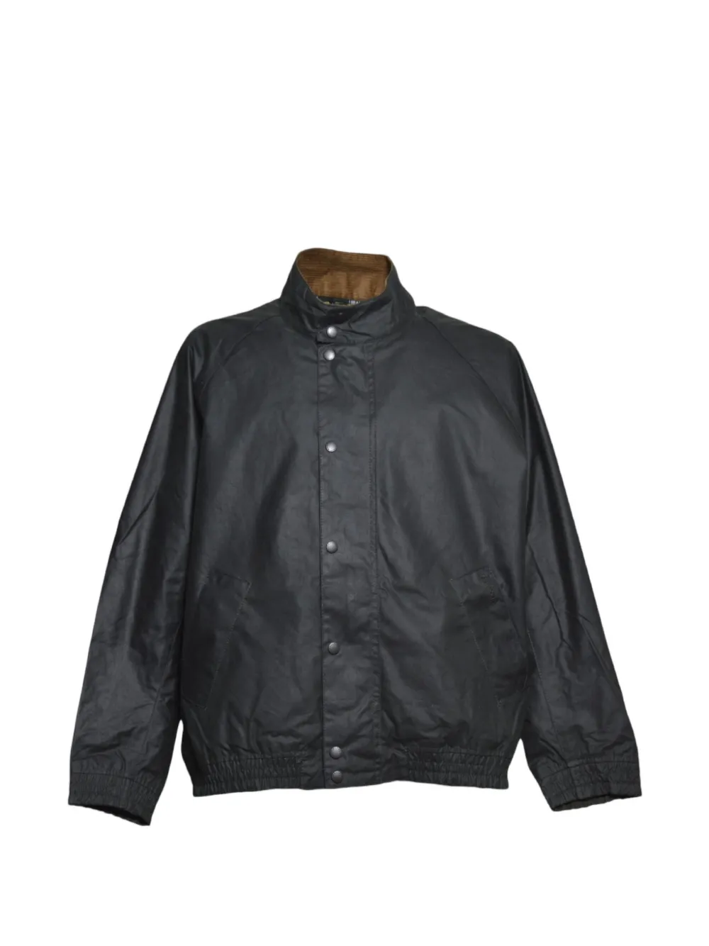 Barbour Blouson Transport waxed jacket - Schwarz