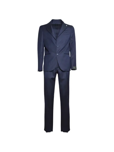 BRANDO pinstripe single-breasted suit