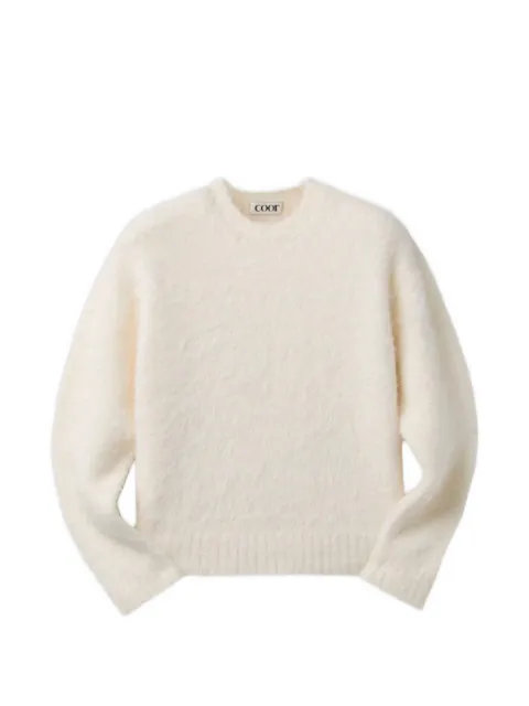 COOR Maxi hairy-knit sweater