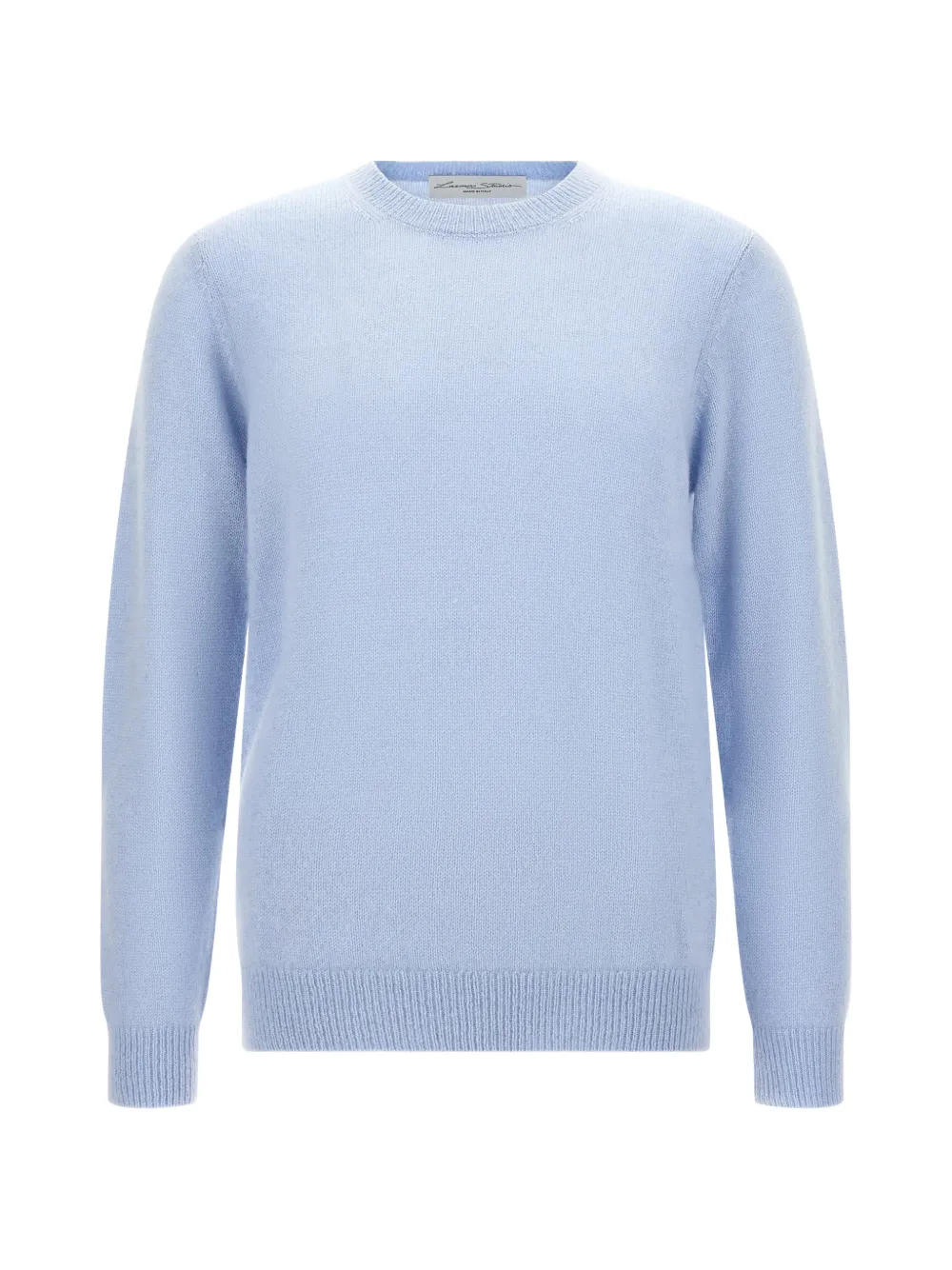 LARMERI STUDIO crew-neck cashmere sweater - Blu