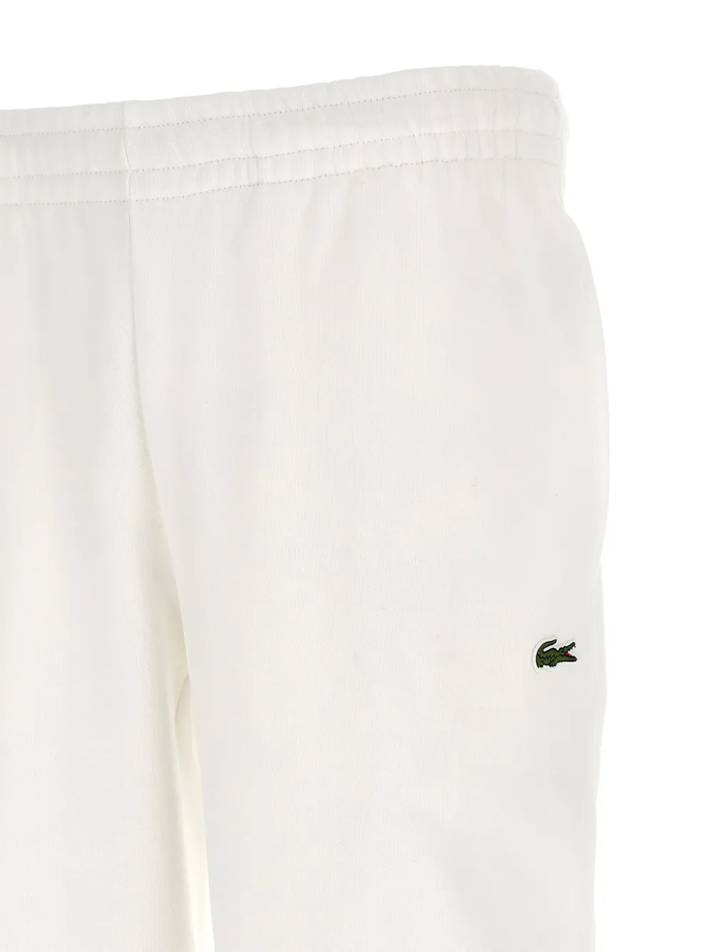 Lacoste regular-fit fleece sweatpants Beige