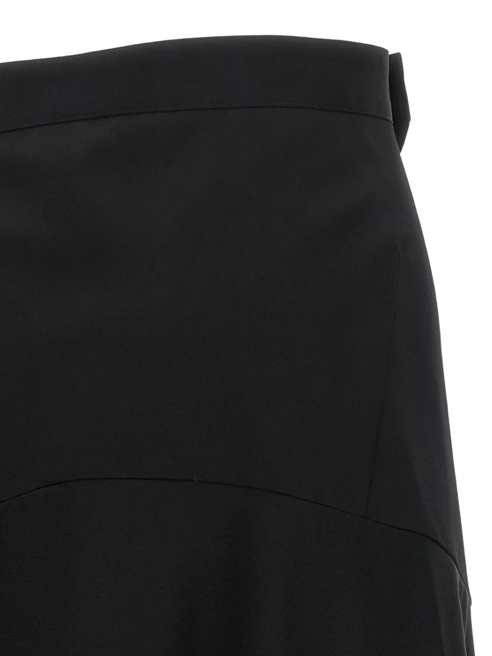 Junya Watanabe asymmetrical deconstructed trousers Zwart