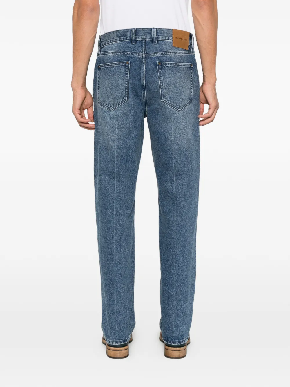 Michael Kors straight-leg jeans Blauw