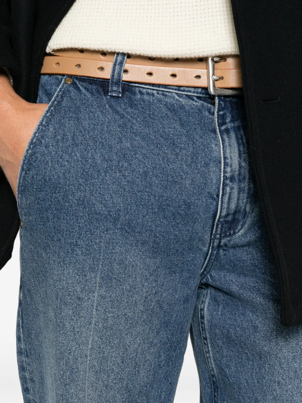 Michael Kors straight-leg jeans Blauw