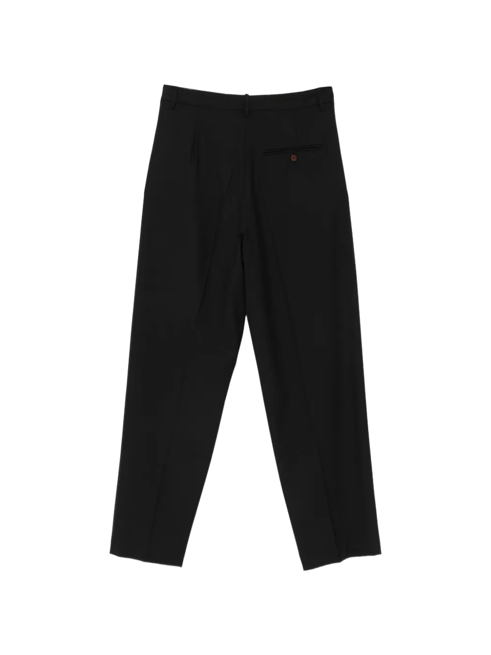 Alysi pleated tailored trousers Zwart
