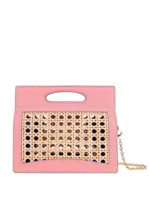 Tyler Ellis Stella 22 wicker tote bag