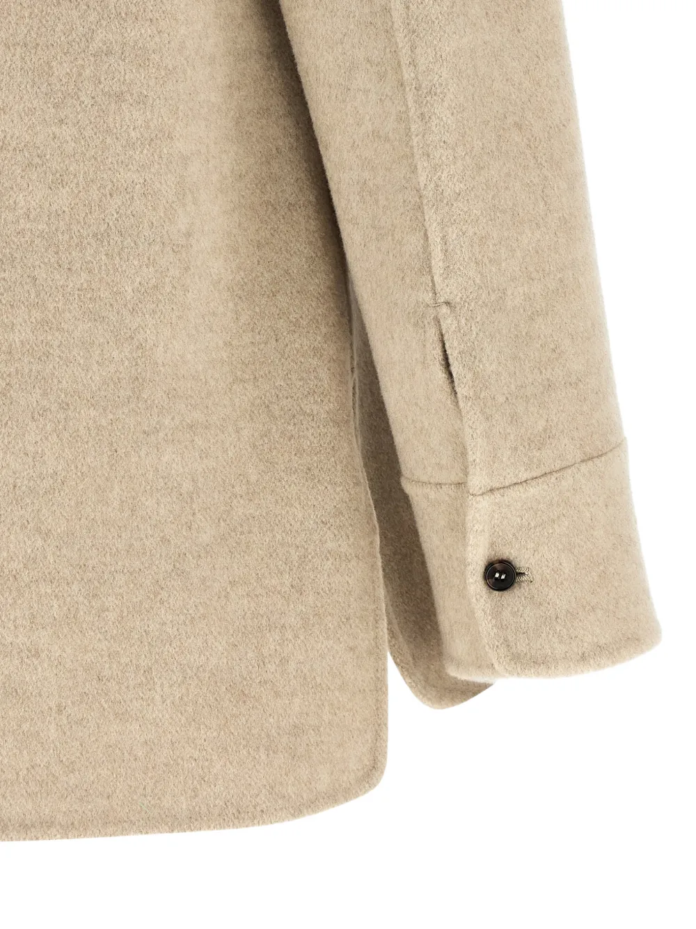 Max Mara Cobalto shirt jacket Beige