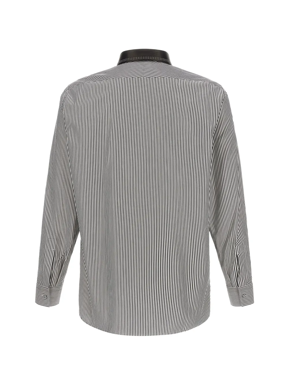TOM FORD fine bengal stripe fluid fit shirt Wit