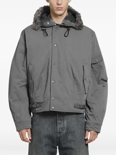 OUR LEGACY Orbit jacket vapor alloy ripple nylon twill