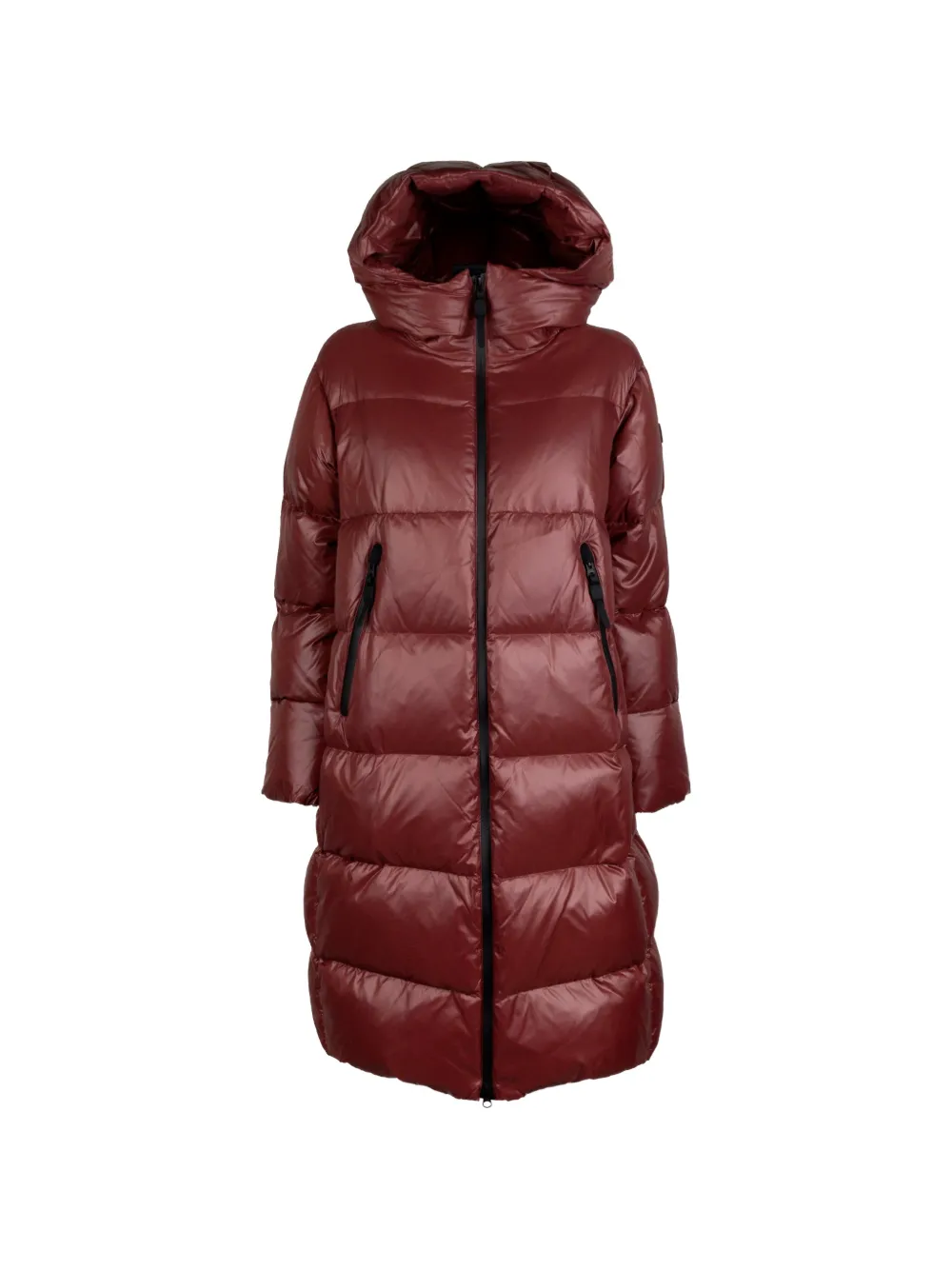 Peuterey SELECTRIC LKS GRS 02 quilted hooded coat - Red
