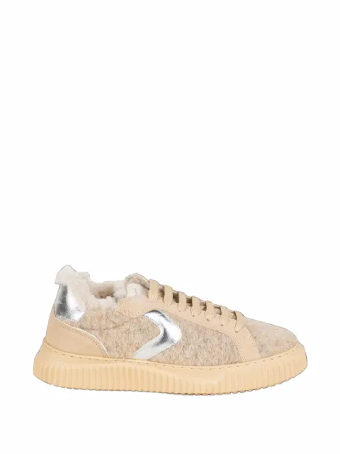 Voile Blanche Lipari metallic-trim sneakers