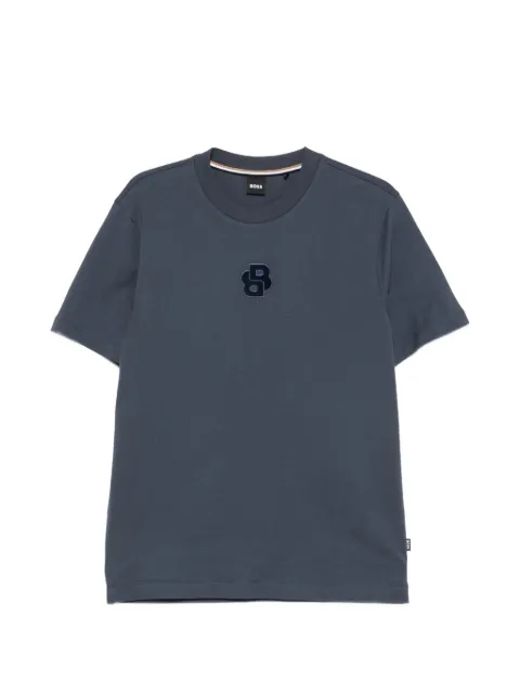 BOSS logo-patch T-shirt