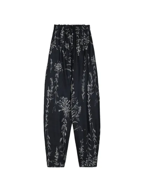 Alysi floral-print trousers