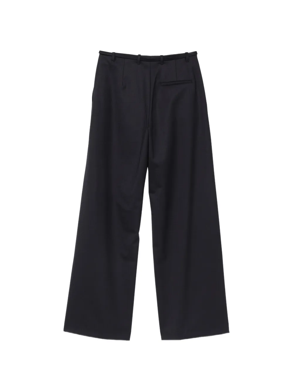 Alysi belted wide-leg trousers Zwart