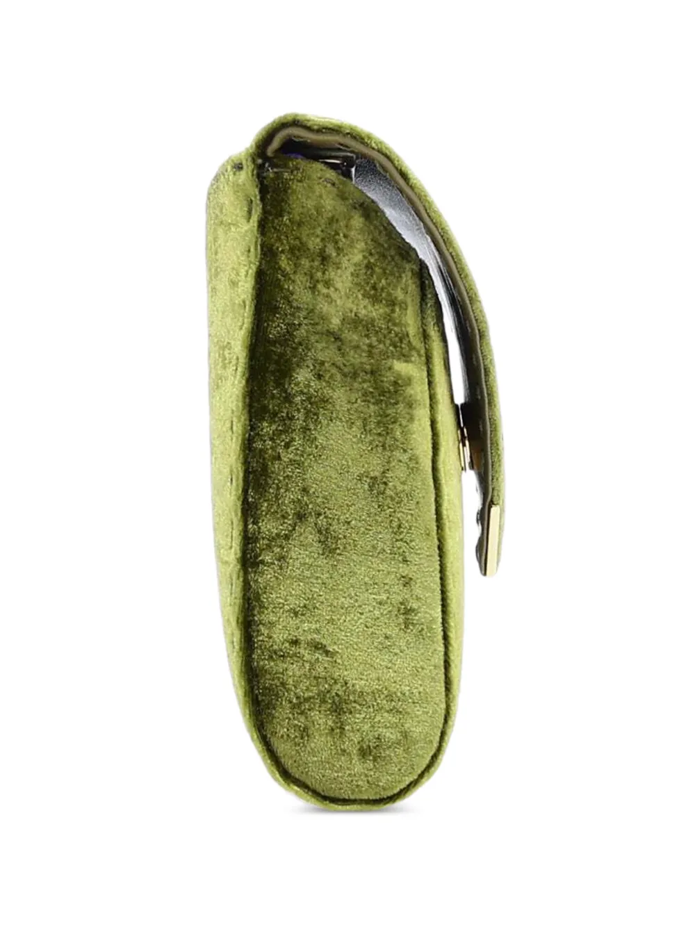 Tyler Ellis Lee Pouchet 20 velvet clutch bag Groen