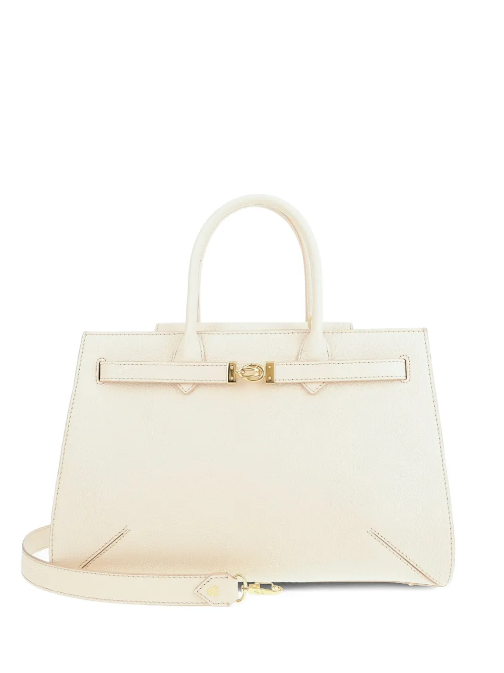 Tyler Ellis Winnie 34 leather tote bag - Bianco
