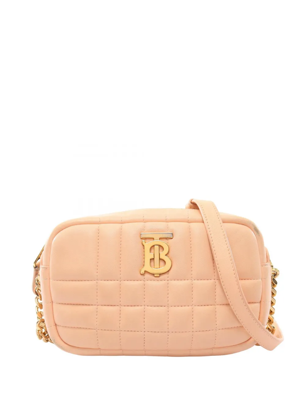 Burberry Pre-Owned 2018-2023 Mini Quilted Lambskin Lola Camera Bag crossbody bag - Rosa