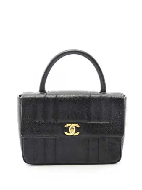 CHANEL Pre-Owned 1994-1996 Caviar Mademoiselle Kelly Top Handle Bag handbag