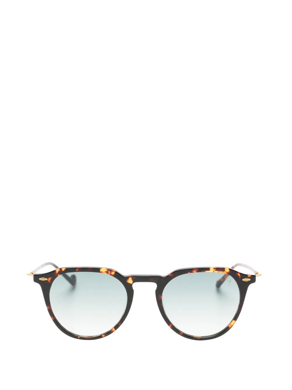 Eyepetizer Seongsu round-frame sunglasses - Marrone