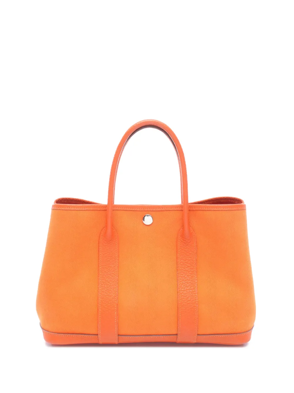 Hermès Pre-Owned 2013 Toile and Negonda Garden Party 30 tote bag - Orange